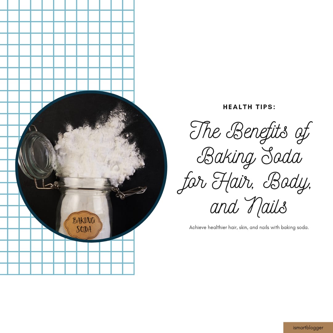 Baking soda for body and hair