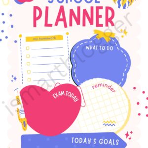 Daily Schedule School Vibrant